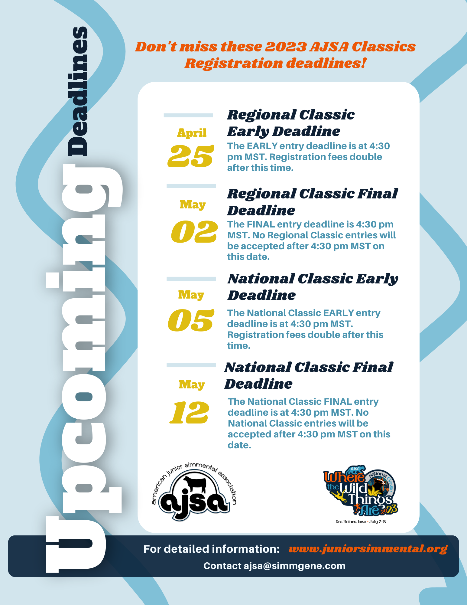 2023 Fred Swain Eastern Region Scholarship Application now Available.